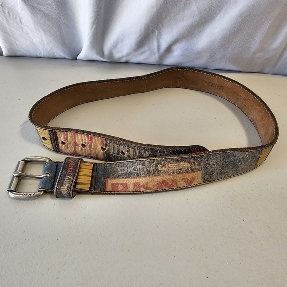 DKNY vintage USA Multicolor Women's Belt MADE IN ITALY
